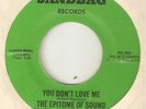 THE EPITOME OF SOUND You Dont Love Me Where Were You NORTHERN SOUL 2ND ISSUE  45