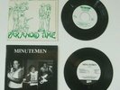 Minutemen PARANOID TIME 1980 45 RPM + Tour-Spiel EP 7'' 1984 Reflex Records Punk