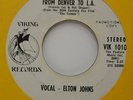 EARLY Elton John Johns Viking DJ 1010 From Denver to L.A.