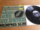 Memphis Slim - Alone With My Friends 1964 UK 1st Fontana 688 701 ZL Blues LP
