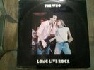 THE WHO , Long Live Rock Double LP, unofficial Press, blank labels 1972 Wall NM