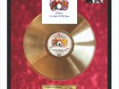 Queen - A night at the opera Vinyl Framed Beautiful Gold Metallized LP Display