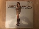 Nancy Sinatra ?– How Does That Grab You 1966 Reprise R6207 Mono Jacket/Vinyl VG+