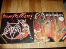 Slayer // Show no Mercy  LP // Slayer  Hell Awaits  Doppel LP mit Poster