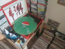 LED ZEPPELIN THREE GREEN VINYL   CELEBRATION DAY  COVER LABELS WRONG WAY  CBS EX