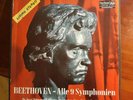 RARE 7 LP BOX Beethoven 9 Symphonies, LEIBOWITZ 1stPress 1963 RCA STEREO