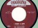 MEDALLIONS I Want a Love / Dance and Swing 45rpm Dootone 1956 1st press