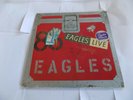 THE EAGLES--THE EAGLES LIVE, ASYLUM, 1980, COUNTRY ROCK DOUBLE VINYL LIVE ALBUM