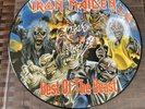 Rare Iron Maiden Best Of The Beast Picture Disc Signed By Blaze Bayley Look Kiss