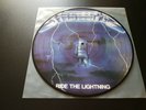 METALLICA  -ride the lightning -   lp - pic.disc
