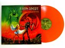 IRON ANGEL HELLISH CROSSFIRE LP 2019 IMPORT NEON ORANGE VINYL + POSTER THRASH