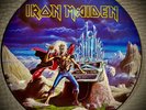 IRON MAIDEN - Run to the Hills   Phantom of the Opera - PICTURE DISC LP RARE