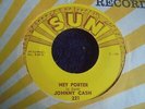 Johnny Cash - Hey Porter 1955 USA 45 SUN 1st