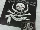 Motörhead March Or Die Vinyl + Signed CD Cover