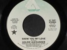 GOLDIE ALEXANDER: show you my love / mono ARISTA 7