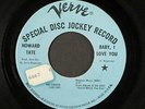 HOWARD TATE: baby, i love you / how blue can you get VERVE 7