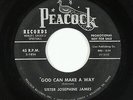 Black Gospel 45 - Sister Josephine James - God Can Make A Way - Peacock - mp3