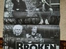 Broken Bones Poster Punk Uk82 Discharge Exploited Ukhc