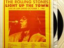 ROLLING STONES - LIGHT UP THE TOWN - 2 LP - TJMS 107 - 1982 ORIGINAL - NM