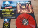 MOTORHEAD - BITE THE BULLET - RARE SPLATTER VINYL GERMANY 1981 + CARD ETC. MINT