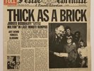 JETHRO TULL Thick As A Brick Chrysalis CHR 1003 1975 UK Press W/Full Newspaper