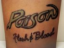 POISON - Flesh & Blood - 1990 USA Original Club Edition - Hair Metal LP NM Vinyl
