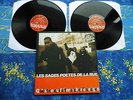 LES SAGES POETES DE LA RUE MARCHER 2LP ORIG FRANCE RARE  VINYL LP