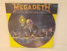 90s Heavy Metal Thrash MEGADETH rust in peace 1990 UK Picture Disc Vinyl LP Mint
