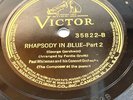 George Gershwin - VICTOR 35822 - Rhapsody In Blue - Paul Whiteman Orch. VG+