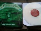 Metallica Ride The Lightning Green Sleeve Clear Vinyl