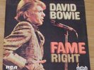 DAVID BOWIE - FAME / RIGHT RCA PB10320 (MADE IN SPAIN)  7