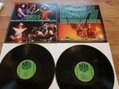 KISS - THE SUMMIT- RARE BLACK WAX 2LP HOUSTON TEXAS SEPT. 2 1977 + POSTER MINT