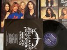 Diamond head borrowed time OG press vinyl LP w/ poster chariot Saxon motorhead