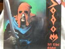 Sodom In The SIgn of Evil vinyl record album LP with insert heavy metal blade