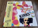 THE KINKS - FACE TO FACE LP OBI JAPAN NEAR MINT