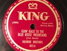 Goin Back To The Blue Ridge Mountains/Blue Stay Away From Me by Delmore Brothers