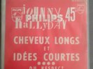 vinyle disque 45 tours juke-box encart johnny hallyday 37810  #CKDB