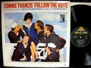 CONNIE FRANCIS Follow the boys MGM 1964 deutsche orig. LP Soundtrack RARE