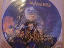 IRON MAIDEN  LIVE AFTER DEATH  Picture disc . 1995 made in brazil . 2404270