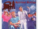 Death Spiritual Healing LP Blue Red White Splatter Split Limited to 400