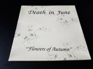 Death In June -  flowers of autumn -  LP - coloured