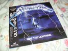 METALLICA -RIDE THE LIGHTNING- AWESOME  LTD EDITION VINYL LP OBI MINT