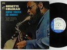 Ornette Coleman - New York Is Now LP - Blue Note