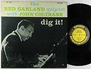 Red Garland w/John Coltrane - Dig It LP - Prestige - PRLP 7229 Mono DG RVG
