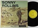 Sonny Rollins - Way Out West LP - Contemporary - C3530 Mono DG