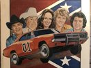 Vintage Dukes Of Hazzard Vinyl 33 LP Record Album Johnny Cash General Lee 1981