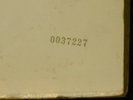 THE BEATLES White Album Lp COVER ONLY #0037227 LOW NUMBER ORIG 1968 USA PRESS