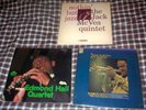 3 old jazz LPs, Jack McVea, Buck Clayton, Edmond Hall 1960's imports LP lot