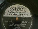 PAT BOONE good rockin tonight/with the wind rain RARE 78 RPM RECORD INDIA vg++