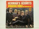 HERMAN'S HERMITS - Wonderful World - NM 1965 MGM 45 rpm & Picture Sleeve -Top 40